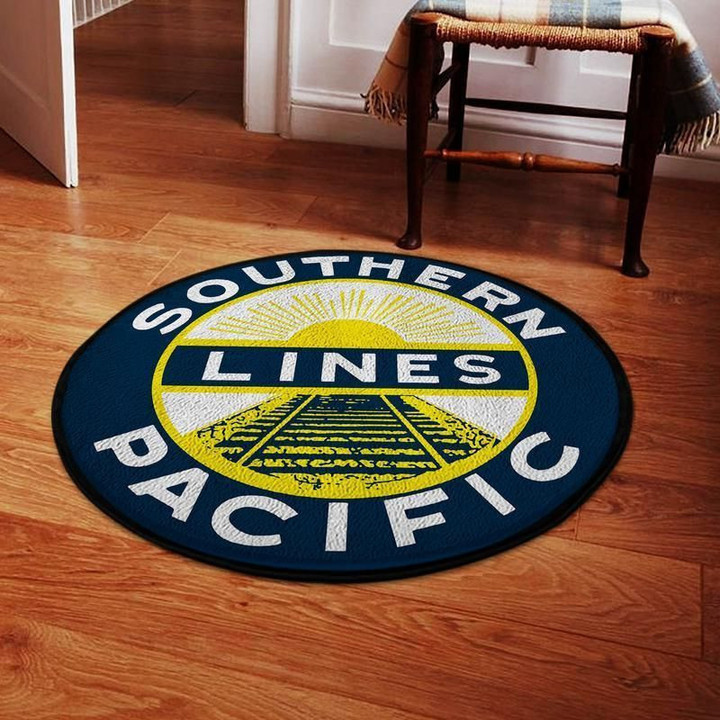 Southern Living Room Round Mat Circle Rug Southern Pacific M (32in)