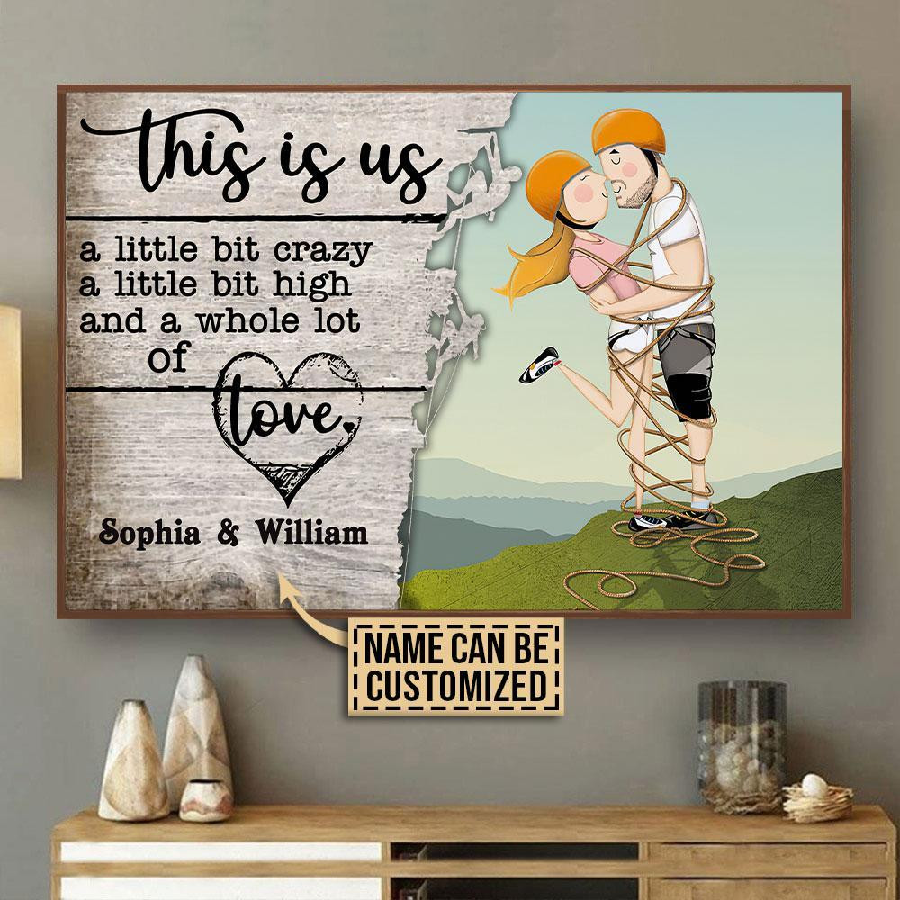Personalized Canvas Art Painting, Canvas Gallery Hanging Rock Climbing This Is Us Wall Art Framed Prints, Canvas Paintings Wrapped Canvas 8x10