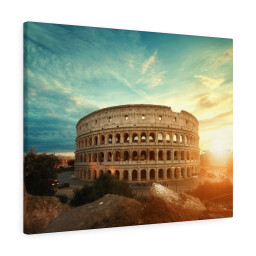 Roman Coliseum Canvas Gallery Wraps Framed Matte Canvas 8x10