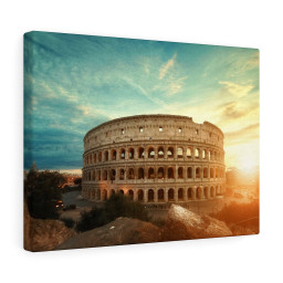 Roman Coliseum Canvas Gallery Wraps Framed Matte Canvas 12x16