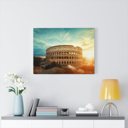 Roman Coliseum Canvas Gallery Wraps Framed Matte Canvas 16x24