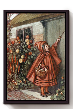 Fairy Gold A Book Of Old English Fairy Tales Illustrations By Herbert Cole 10 Framed Canvas Framed Matte Canvas 8x10