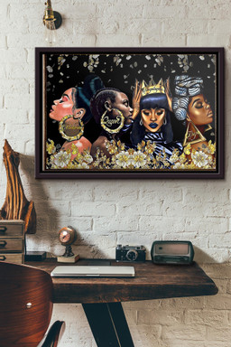 Black Woman Melanin Queen Unapologetic Dope Canvas n Framed Matte Canvas Framed Matte Canvas 8x10