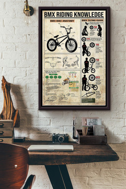 Bmx Riding Knowledge Things You Need To Know About Bmx Riding Cycling Canvas Framed Matte Canvas Framed Matte Canvas 12x16