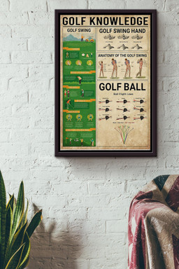 Golf Knowledge Things You Need To Know About Golf Golf Ball Golf Swing Canvas Framed Matte Canvas Framed Matte Canvas 8x10