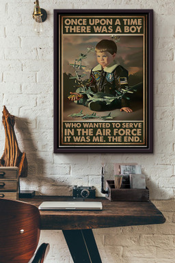 Pilot A Boy Wanted To Serve In The Air Force Framed Matte Canvas Framed Matte Canvas 12x16