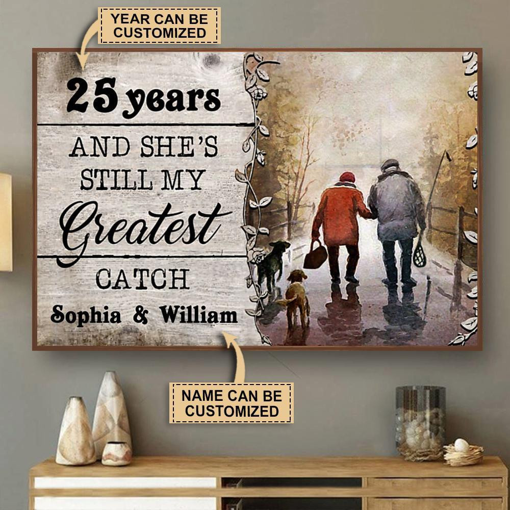 Personalized Canvas Painting Frames Fishing Shes Still My Best Catch Framed Prints, Canvas Paintings Wrapped Canvas 8x10