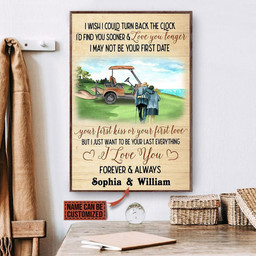 Personalized Canvas Painting Frames Golf I Wish Could Turn Framed Prints, Canvas Paintings Wrapped Canvas 8x10