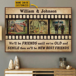 Personalized Canvas Painting Frames Camping Bro Film Roll New Best Friends Framed Prints, Canvas Paintings Wrapped Canvas 8x10