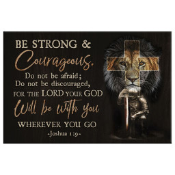 Christian Warrior Women Be Strong And Courageous Joshua 1:9 Canvas Gallery Painting Wrapped Canvas Canvas Print Wrapped Canvas 20x30