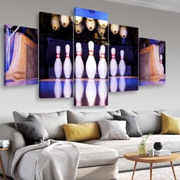 Bowling Ball Sports, Multi Canvas Painting Ideas, Multi Piece Panel Canvas Housewarming Gift Ideas Canvas Canvas Gallery Painting Framed Prints, Canvas Paintings Multi Panel Canvas 5PIECE(Mixed 16)