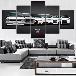 Nissan Canvas Multi Canvas Painting Ideas, Multi Piece Panel Canvas Housewarming Gift Ideas Wrapped Canvas 5PCS (Mixed 12)
