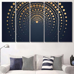Luxury Mandala Abstract Background Mandala Multi Panel Canvas Print Gift IDeas Canvas Canvas Gallery Painting Framed Prints, Canvas Paintings Multi Panel Canvas 5PIECE(60x36)