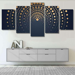 Luxury Mandala Abstract Background Mandala Multi Panel Canvas Print Gift IDeas Canvas Canvas Gallery Painting Framed Prints, Canvas Paintings Multi Panel Canvas 5PIECE(Mixed 16)