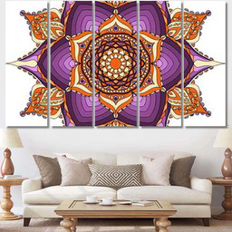 Mandala Vector Oriental Coloring Illustration Islam Mandala Multi Panel Canvas Print Gift IDeas Canvas Canvas Gallery Painting Framed Prints, Canvas Paintings Multi Panel Canvas 5PIECE(60x36)