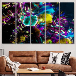 Dirty Paper Art Black Design Graffiti Galaxy Sky and Space Canvas Print Panel Canvas, 3 5 Piece Canvas Art, Multi Panel Canvas Canvas Canvas Gallery Painting Framed Prints, Canvas Paintings Multi Panel Canvas 5PIECE(Mixed 12)