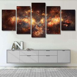 Artistic Abstract Nebula Galaxy Artwork Dark Galaxy Sky and Space Canvas Print Panel Canvas, 3 5 Piece Canvas Art, Multi Panel Canvas Canvas Canvas Gallery Painting Framed Prints, Canvas Paintings Multi Panel Canvas 5PIECE(Mixed 16)