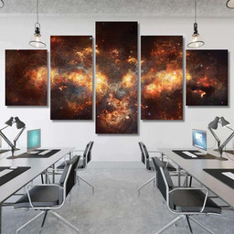 Artistic Abstract Nebula Galaxy Artwork Dark Galaxy Sky and Space Canvas Print Panel Canvas, 3 5 Piece Canvas Art, Multi Panel Canvas Canvas Canvas Gallery Painting Framed Prints, Canvas Paintings Multi Panel Canvas 5PIECE(Mixed 12)