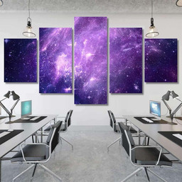Artistic Abstract Colorful Unique Nebula Galaxy Galaxy Sky and Space Canvas Print Panel Canvas, 3 5 Piece Canvas Art, Multi Panel Canvas Canvas Canvas Gallery Painting Framed Prints, Canvas Paintings Multi Panel Canvas 5PIECE(Mixed 12)