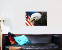 Patriotic Symbols United States America, Eagle Animals Premium Multi Canvas Prints, Multi Piece Panel Canvas , Luxury Gallery Wall Fine Art Single Canvas 1 PIECE (24x36)
