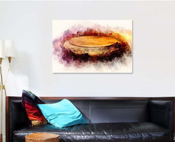 African Djembe Drum Softly Blurred Watercolor Drum Music Premium Multi Canvas Prints, Multi Piece Panel Canvas Luxury Gallery Wall Fine Art Print Single Wrapped Canvas (Ready To Hang) 1 PIECE(32x48)