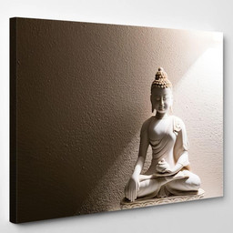 Illumination Buddha Peaceful Mind Buddha Religion Luxury Multi Canvas Prints, Multi Piece Panel Canvas Gallery Art Print Print Single Canvas 1PIECE(8x10)