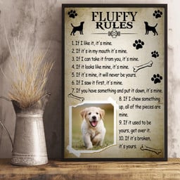 Rulers Of Dog Personalized Framed Prints, Canvas Paintings Wrapped Canvas 8x10