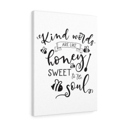 Scripture Canvas Like Honey Sweets Christian Meaningful Framed Prints, Canvas Paintings Wrapped Canvas 12x16