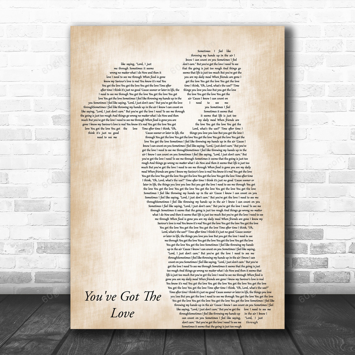 Florence + The Machine You've Got The Love Mother & Child Song Lyric Art Print - Canvas Print Wall Art Home Decor