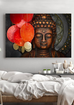 Buddhism Statue Spiritual For Yoga Studio Decor Framed Prints, Canvas Paintings Wrapped Canvas 16x24