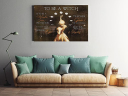 Being A Witch Meaning Magical Inspiration Quote For Housewarming Framed Prints, Canvas Paintings Framed Matte Canvas 8x10