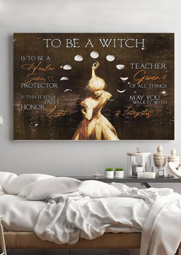 Being A Witch Meaning Magical Inspiration Quote For Housewarming Framed Prints, Canvas Paintings Wrapped Canvas 20x30