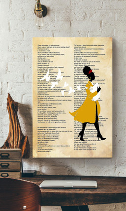 Amanda Gorman Inaugural Poet Amanda Gorman For Inauguration Canvas Gallery Painting Wrapped Canvas Framed Gift Idea Framed Prints, Canvas Paintings Wrapped Canvas 20x30