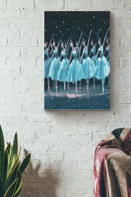 Ballet Girl Performing The Swan Lake Canvas Ballet Gift For Girl Ballet Dancer Tchaikovsky Fan Canvas Gallery Painting Wrapped Canvas Framed Gift Idea Framed Prints, Canvas Paintings Wrapped Canvas 8x10