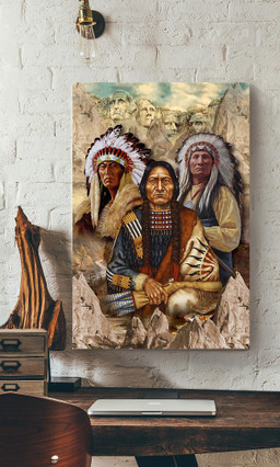 American Indian For Indigenous Americans Canvas Framed Prints, Canvas Paintings Wrapped Canvas 16x24