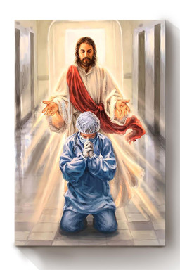 Anesthesiologist Christian Gift For Christmas Decor Son Of God Canvas Framed Prints, Canvas Paintings Wrapped Canvas 8x10