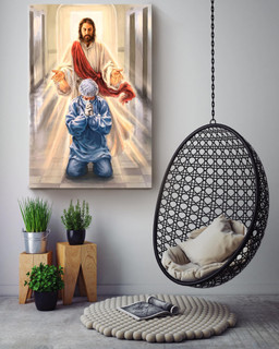 Anesthesiologist Christian Gift For Christmas Decor Son Of God Canvas Framed Prints, Canvas Paintings Wrapped Canvas 32x48