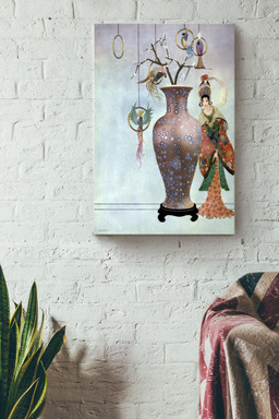 Alladin And His Wonderful Lamp The Arabian Nights Thomas Mackenzie Fairy Tales Illustration 01 Canvas Wrapped Canvas 16x24