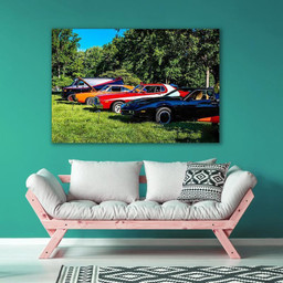 Cars Canvas Wrapped Canvas 16x24