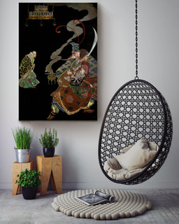 Alladin And His Wonderful Lamp The Arabian Nights Thomas Mackenzie Fairy Tales Illustration 11 Canvas Wrapped Canvas 24x36