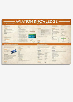 Basic Information Avation Knowledge For Homeschool Home Decor Wrapped Canvas 12x16