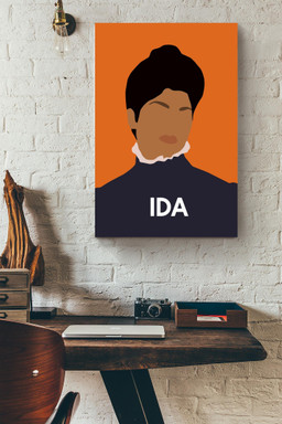 Ida B. Wells Barnett Canvas Celebrity Gift For Journalist, Abolitionist, Feminist Canvas Framed Prints, Canvas Paintings Wrapped Canvas 20x30