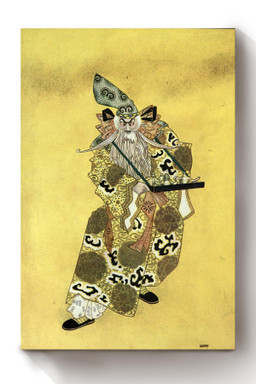 Alladin And His Wonderful Lamp The Arabian Nights Thomas Mackenzie Fairy Tales Illustration 09 Canvas Wrapped Canvas 8x10