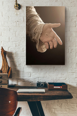 God Gives Hand Christs Christians Give Me Your Hand Hand Of Jesus Christ Religious 03 Canvas Wrapped Canvas 20x30