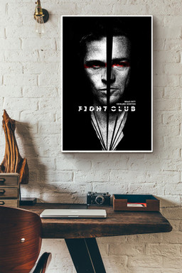 Fight Club Minimalist Canvas Movie Decor Canvas Gallery Painting Wrapped Canvas Framed Prints, Canvas Paintings Wrapped Canvas 12x16