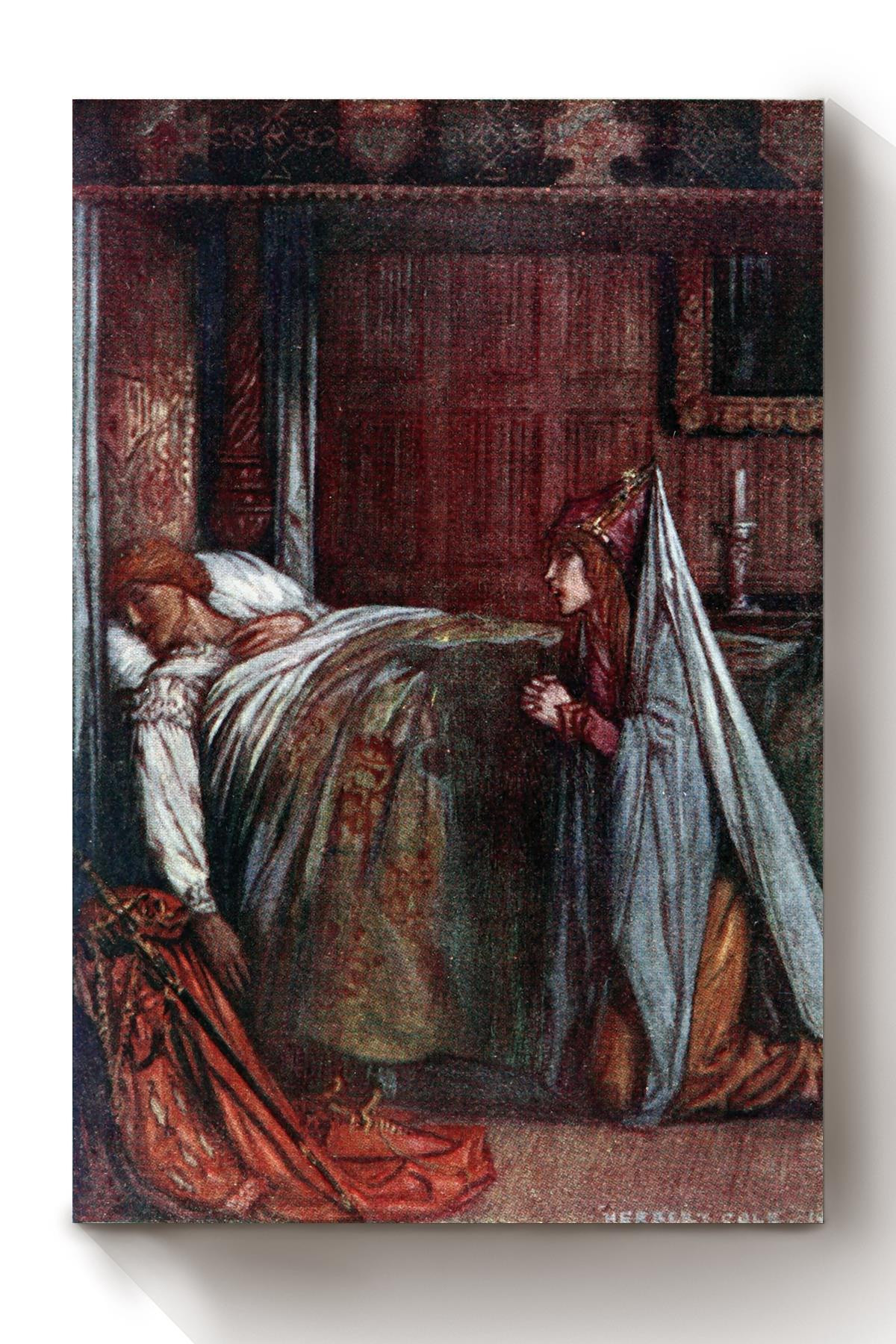 Fairy Gold A Book Of Old English Fairy Tales Illustrations By Herbert Cole 04 Canvas Wrapped Canvas 8x10
