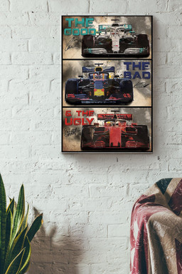 F1 Racing The Good Canvas Gallery Painting Wrapped Canvas  Wrapped Canvas 8x10