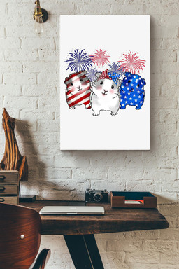 Guinea Pig Flag Colors Guinea Pig Lovers Canvas Gallery Painting Wrapped Canvas  Wrapped Canvas 12x16