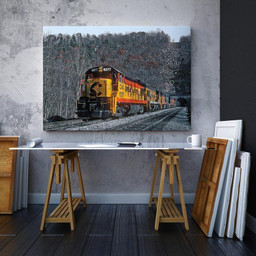 Chessie Single Canvas Rectangle The Chessie System Railroad 04281 Wrapped Canvas 16x24
