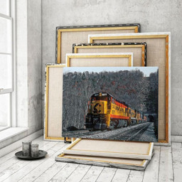 Chessie Single Canvas Rectangle The Chessie System Railroad 04281 Wrapped Canvas 12x16